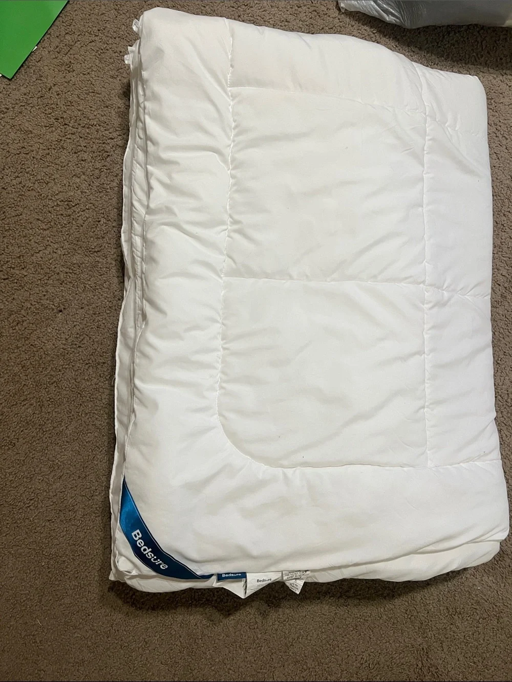 White duvet insert